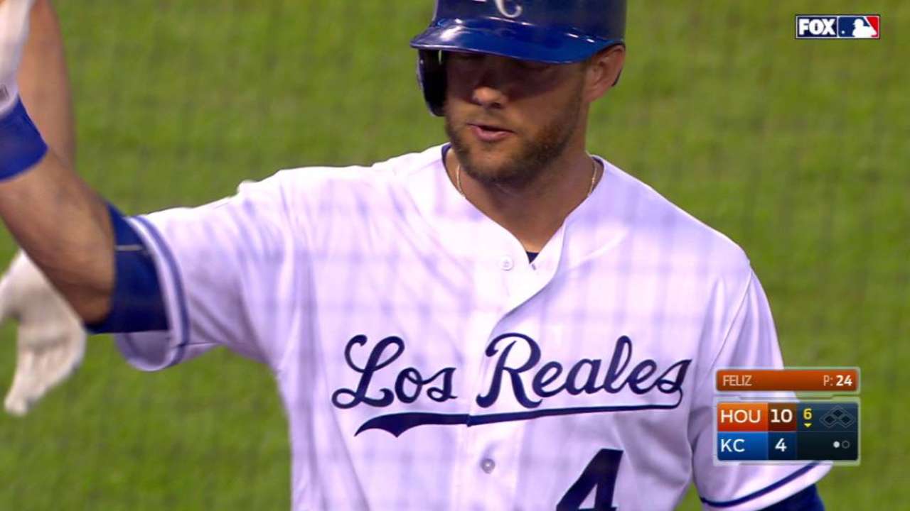Gordon's solo home run