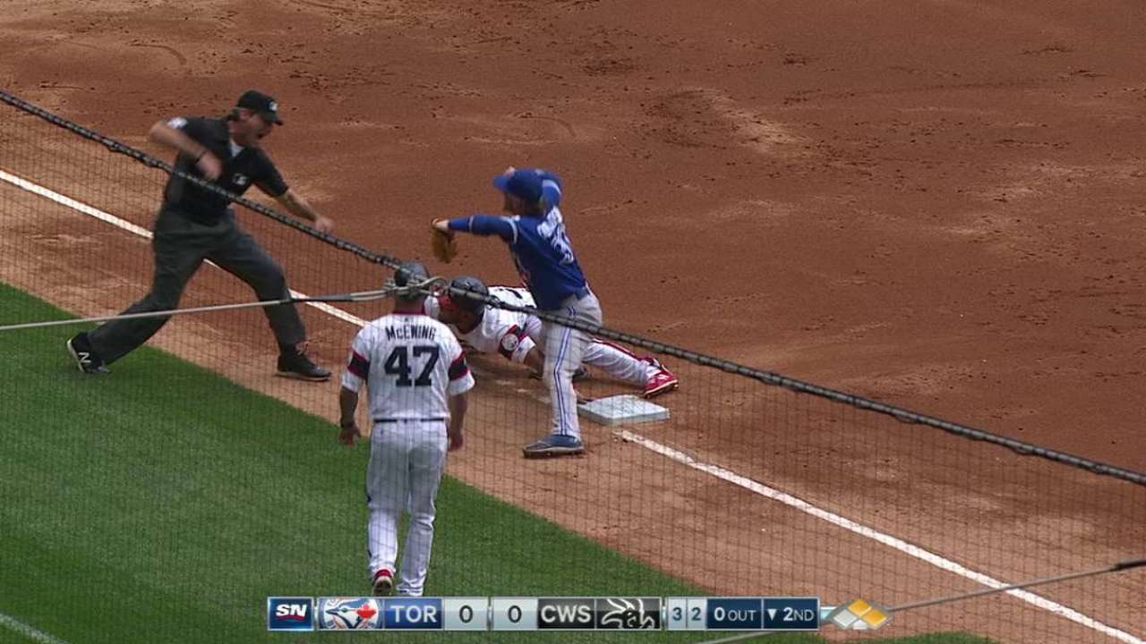 Donaldson tags out Cabrera