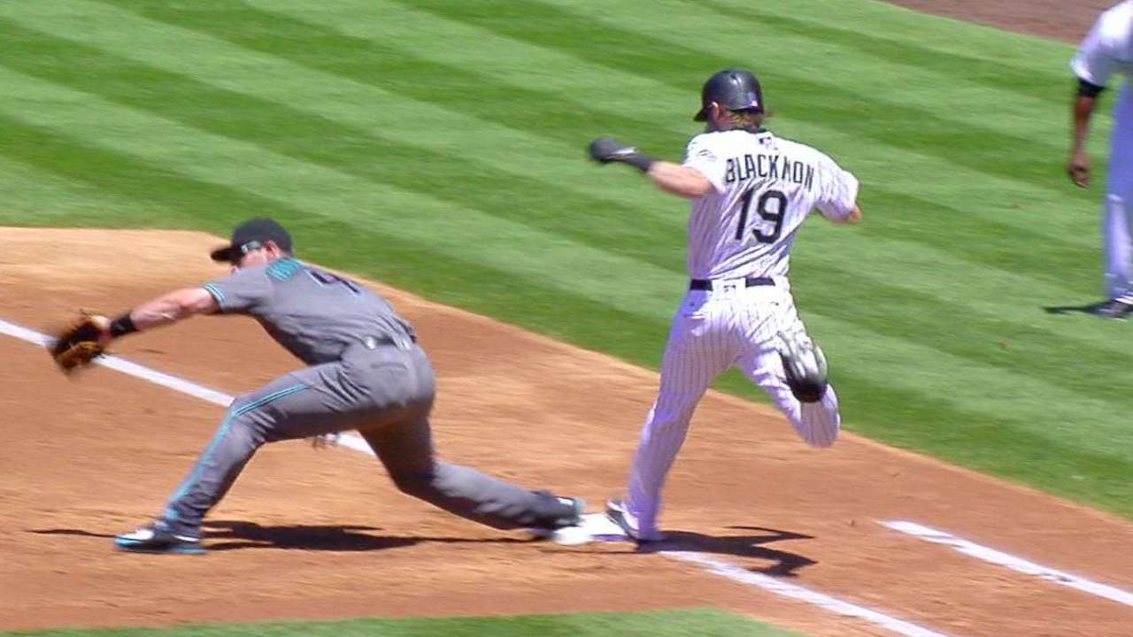 Blackmon collects single