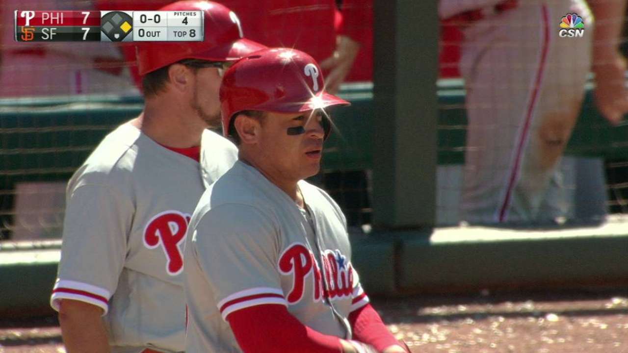 Phillies scrap back before falling in walk-off
