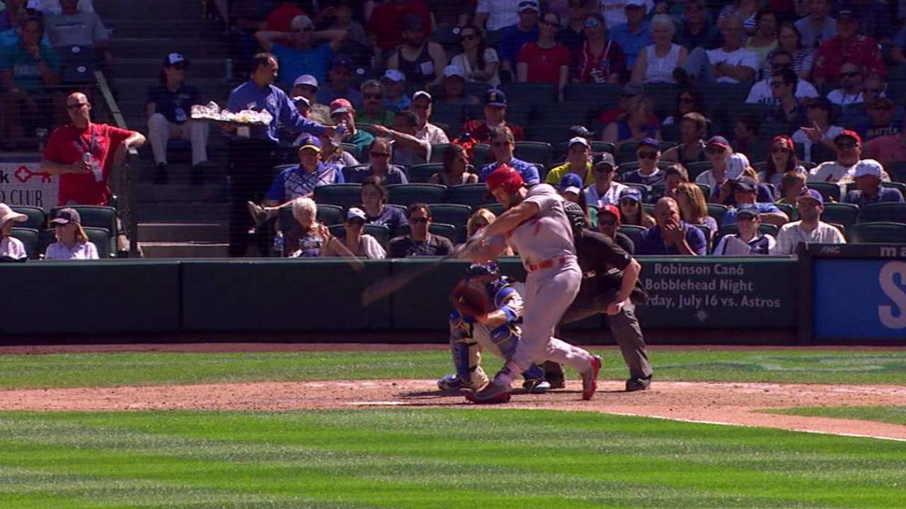 Holliday's solo home run