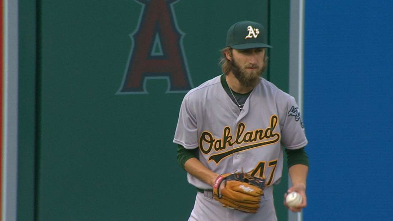A's tab Overton for start against Astros