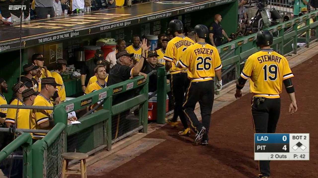 Freese's bases-clearing double