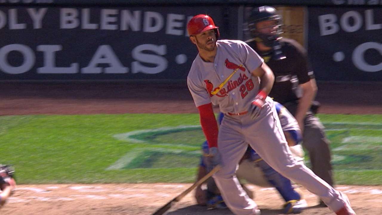 Cards swat six homers