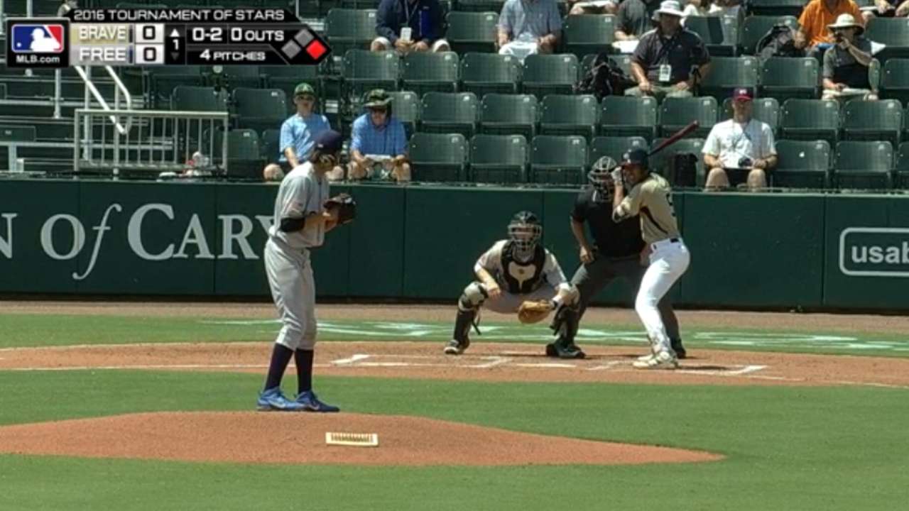 Crouse pitches a great game