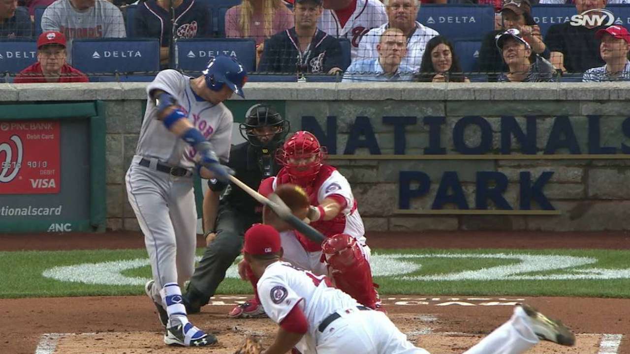 Nimmo's first career knock