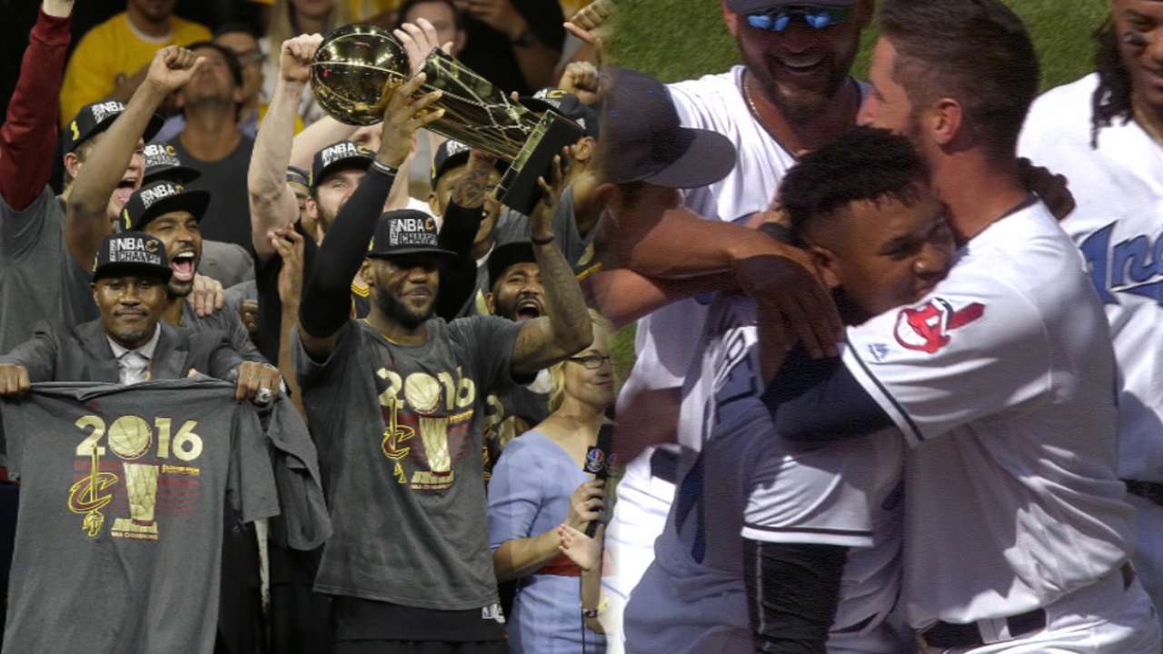 Indians hope to follow in Cavs' title footsteps