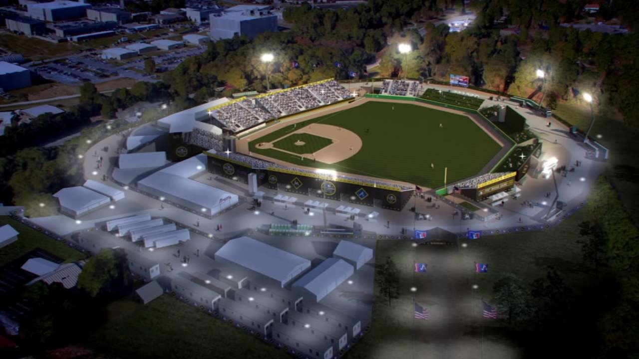 Braves, Marlins on Fort Bragg