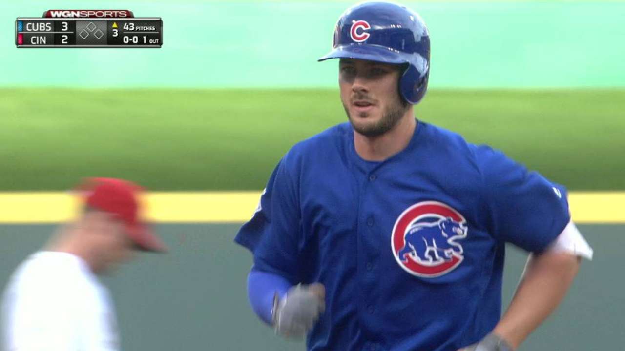 Bryant's solo homer