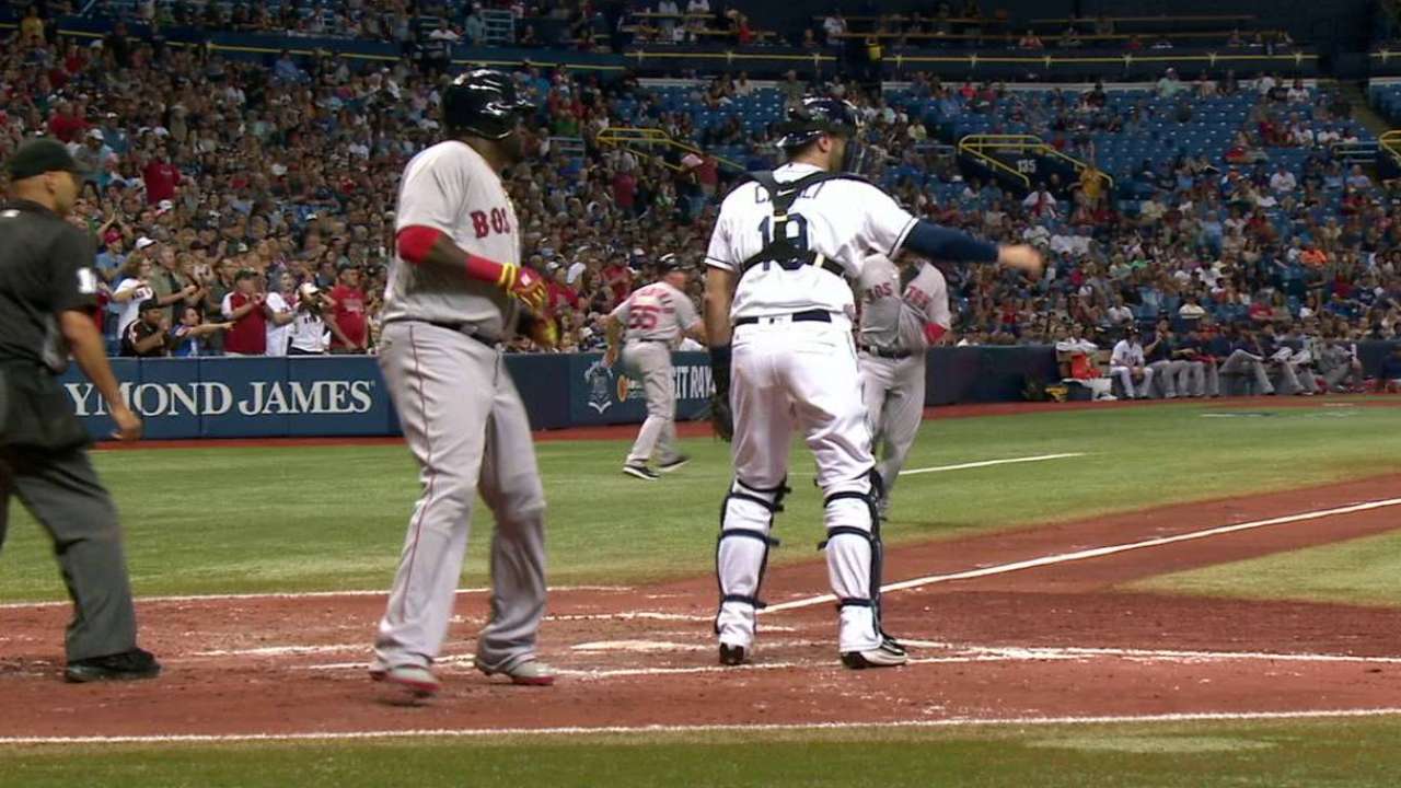 Brentz's two-run double