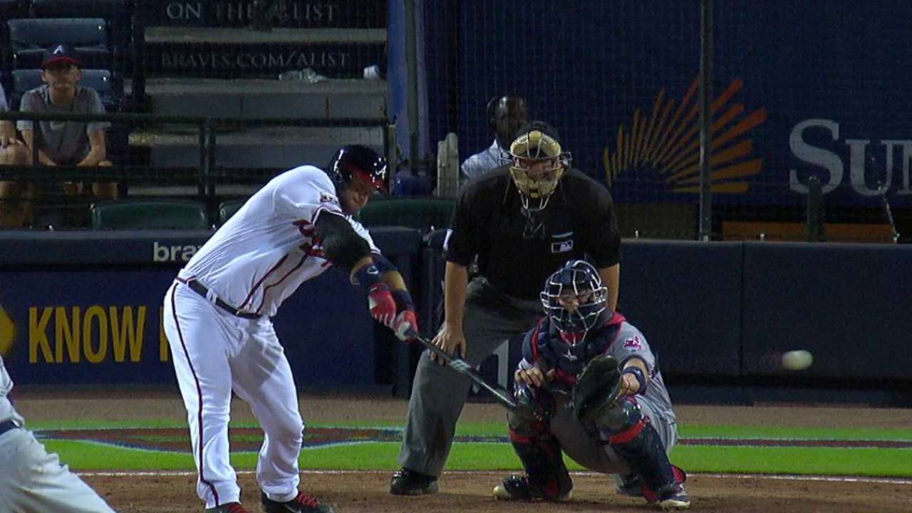 Braves have a manager behind the plate