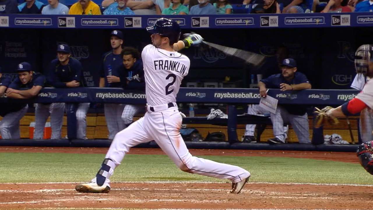 Franklin's five-RBI game