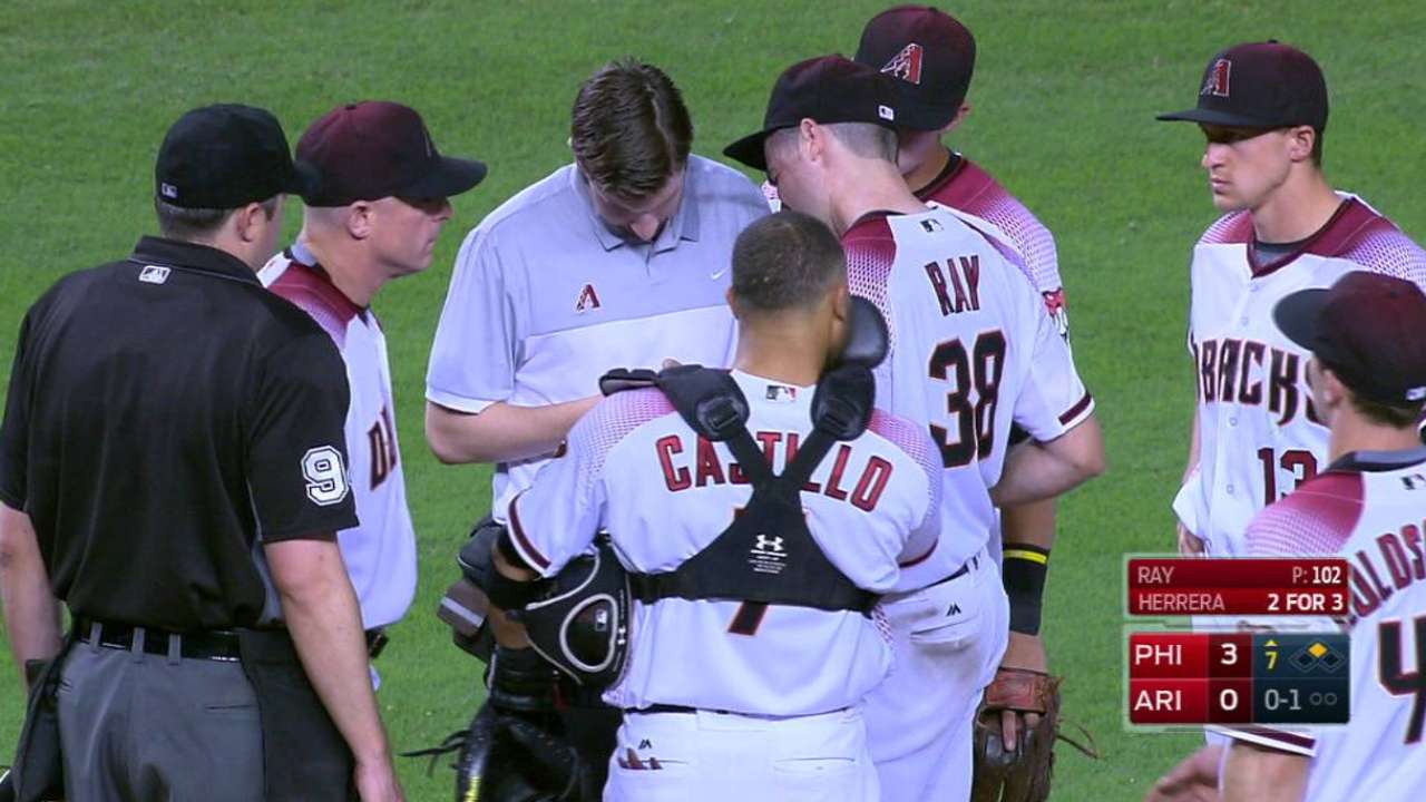 Ray exits the game
