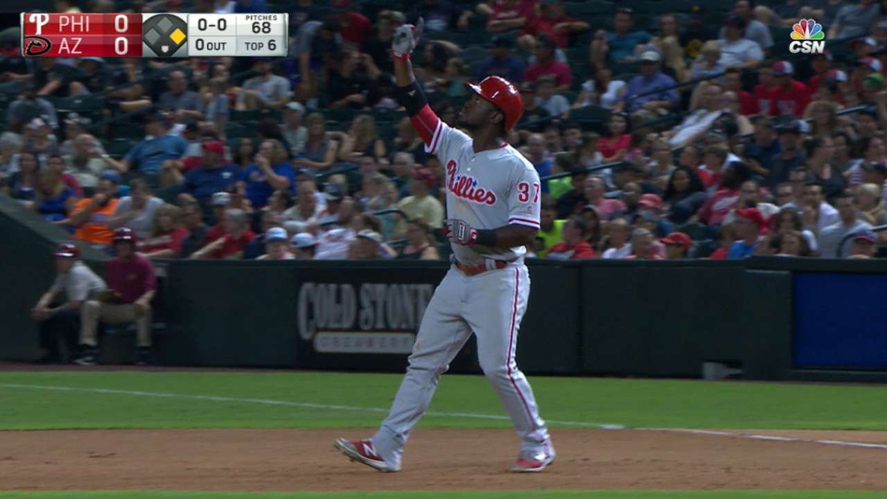 Herrera's four-hit performance
