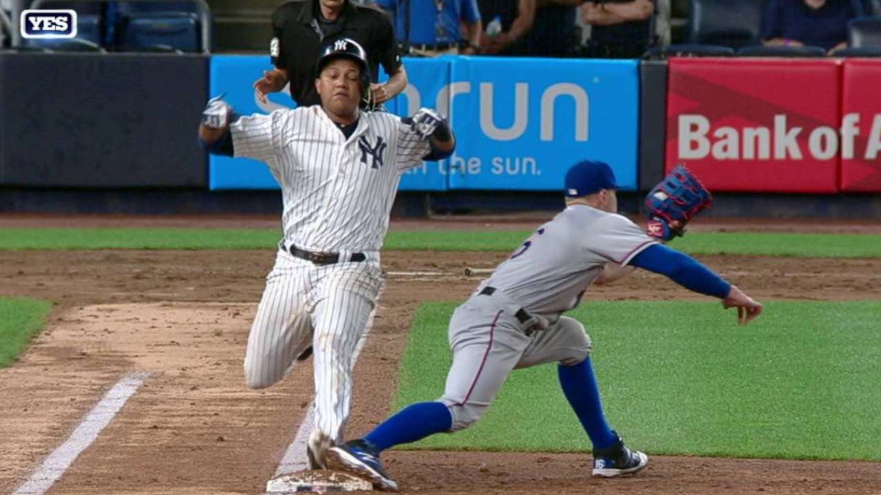 Castro safe at first