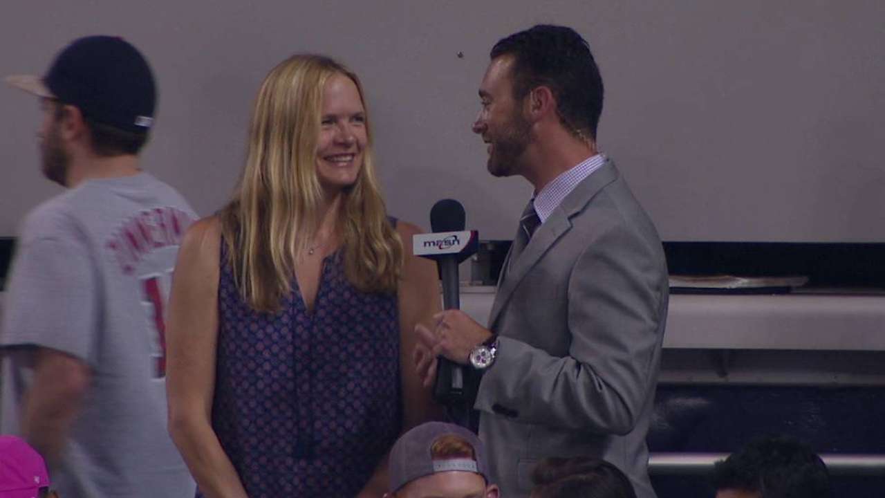 Giolito's mom on his debut