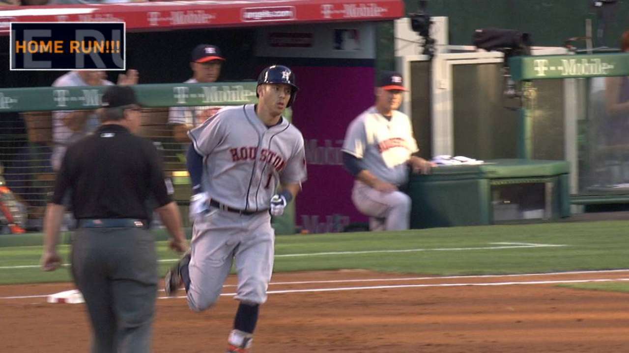 Correa's blast, 4 RBIs key Astros past Halos