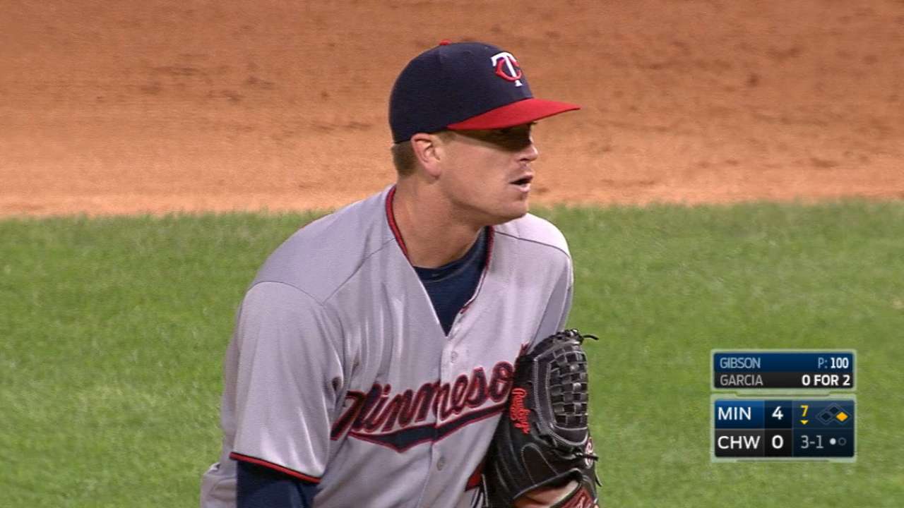 Gibson's seven scoreless frames