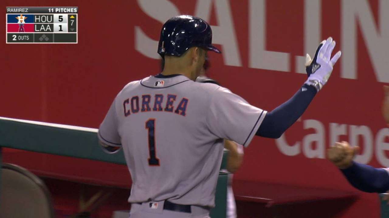 Correa's RBI groundout