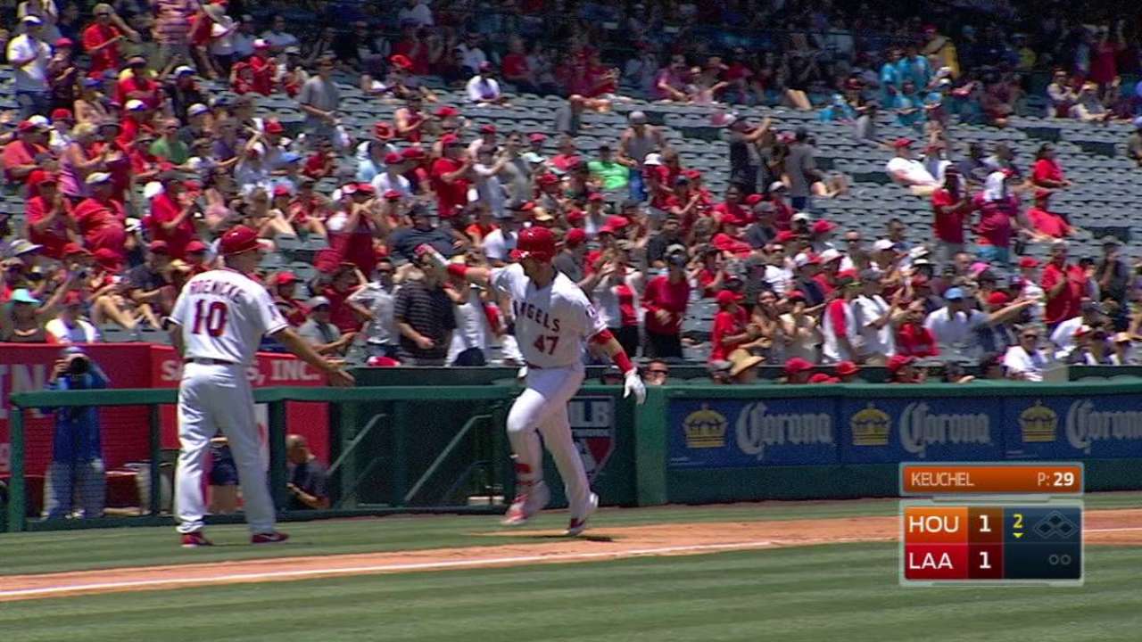 Bandy's solo home run