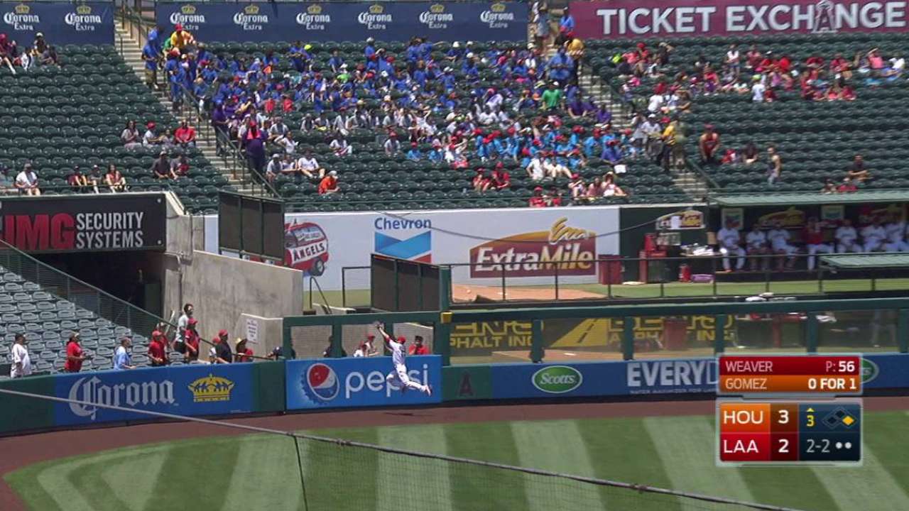 Angels' left-field saga continues