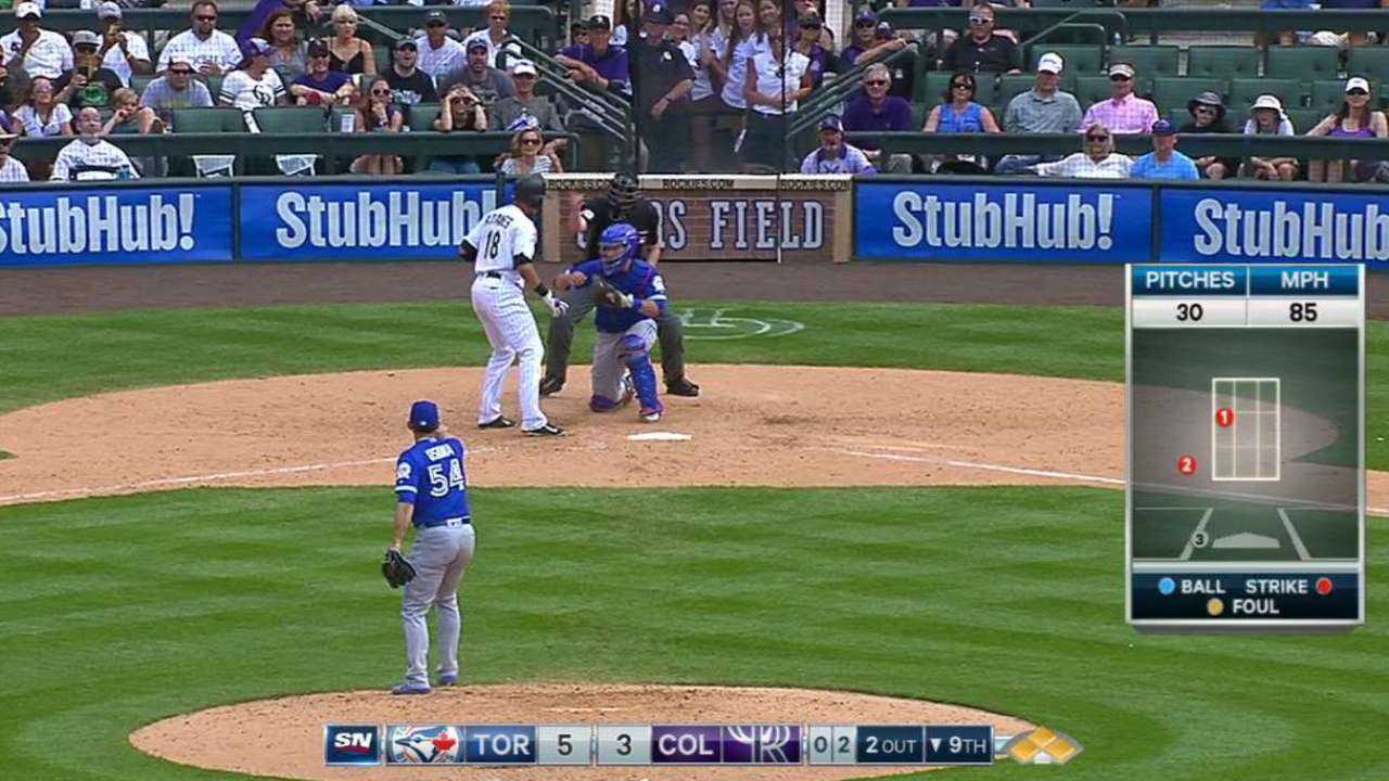 Osuna fans Adames to end game