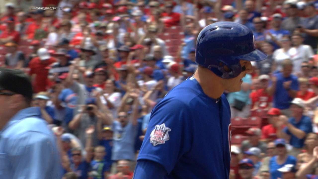 Must C: Rizzo races for homer