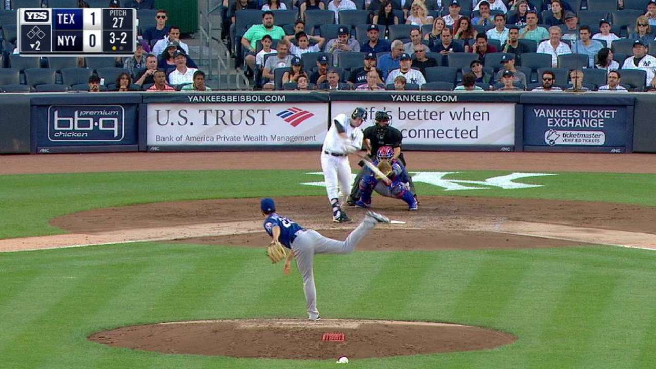 Headley's solo home run