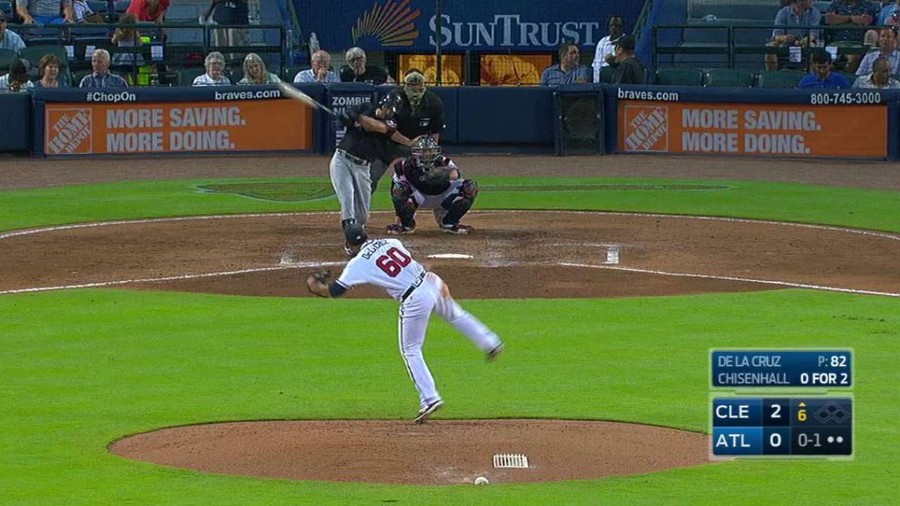 Chisenhall's solo home run