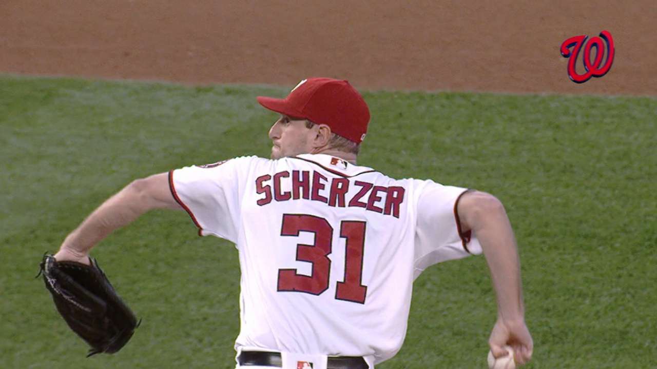 Sweep to the Max! Scherzer K's 10 to erase Mets