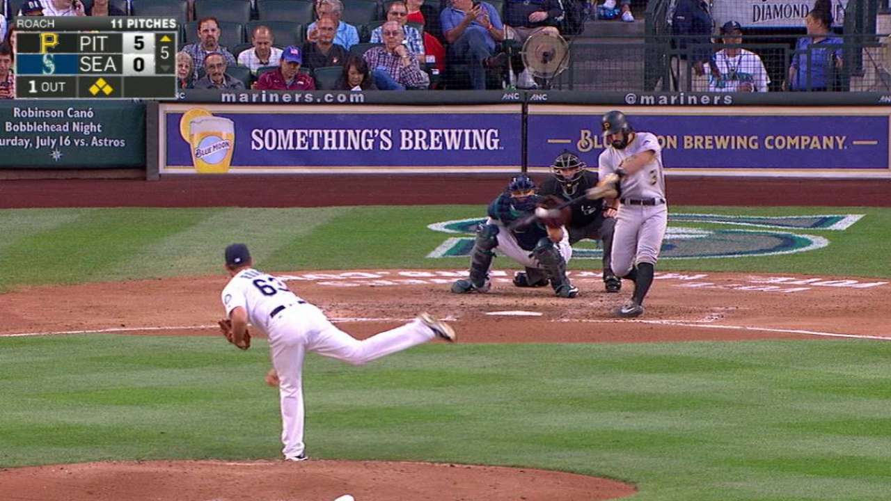 Rodriguez's three-run double