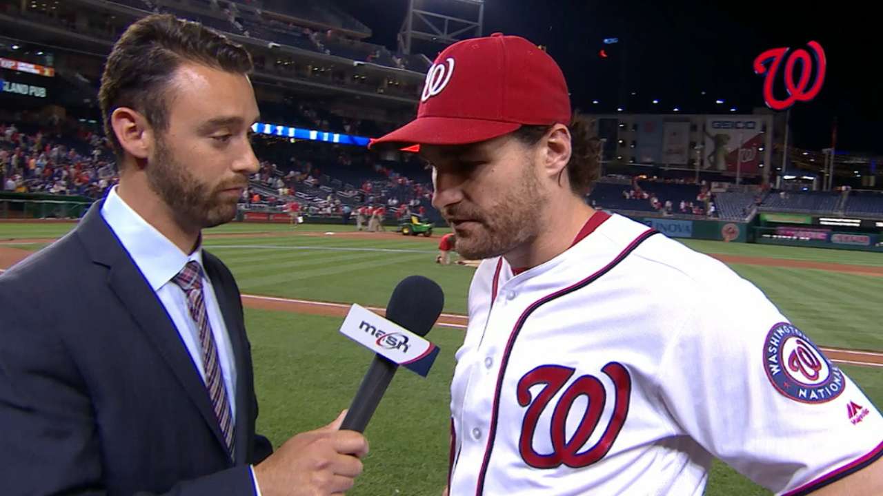 Murphy on Nats sweeping Mets