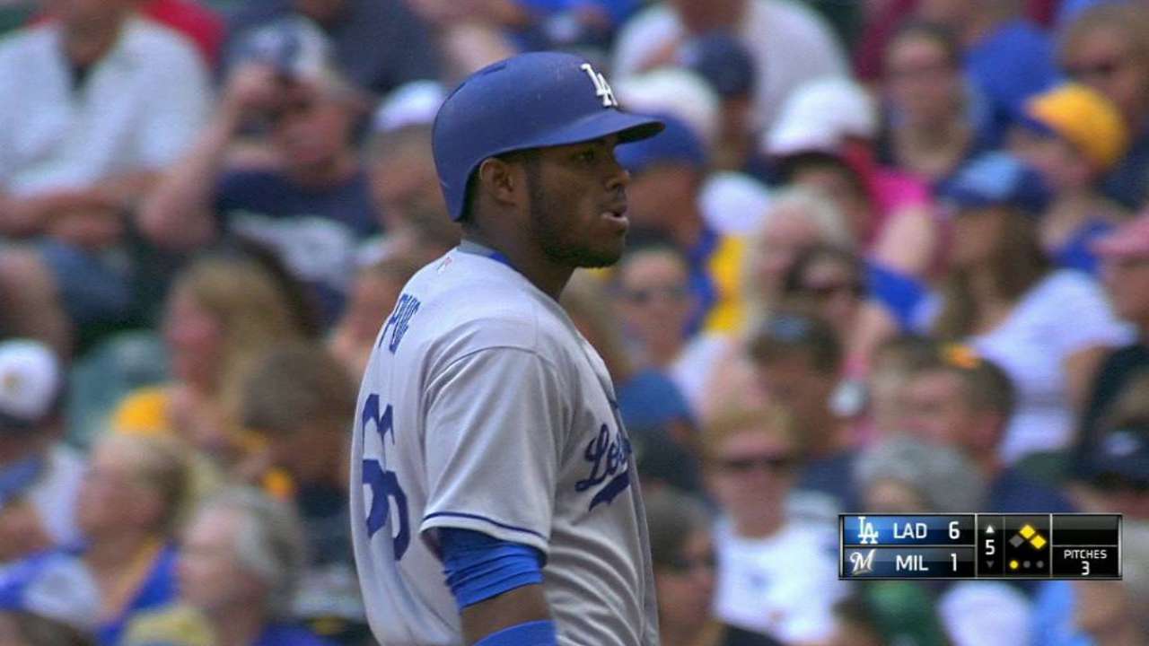 Puig's run-scoring single