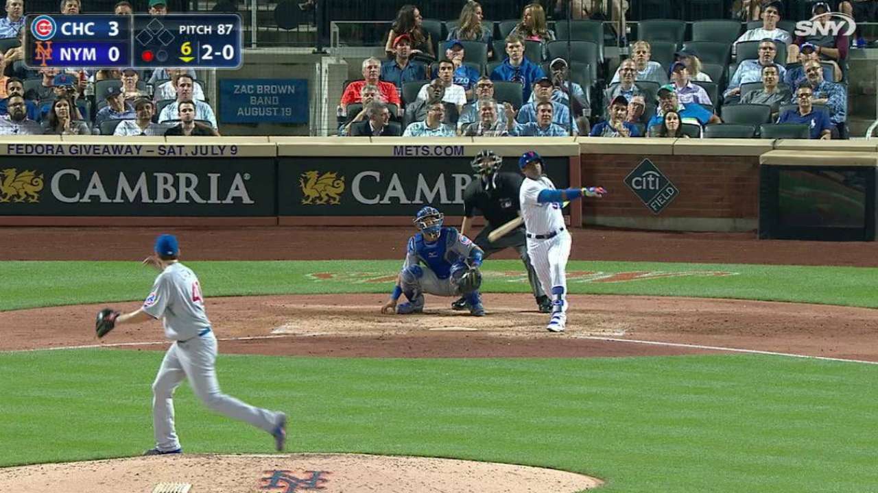 Céspedes hizo historia al dar HR al tercer piso del Citi Field Céspedes hizo historia al dar HR al tercer piso del Citi Field
