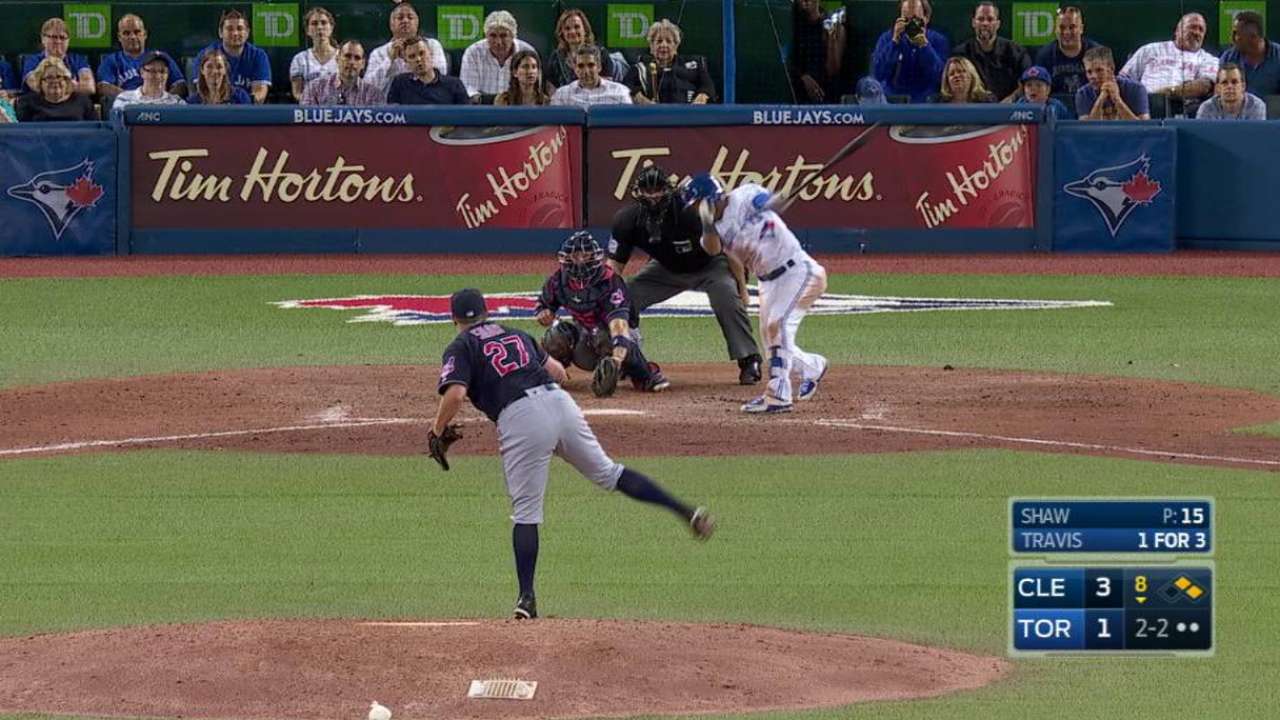 Shaw gets out of a jam