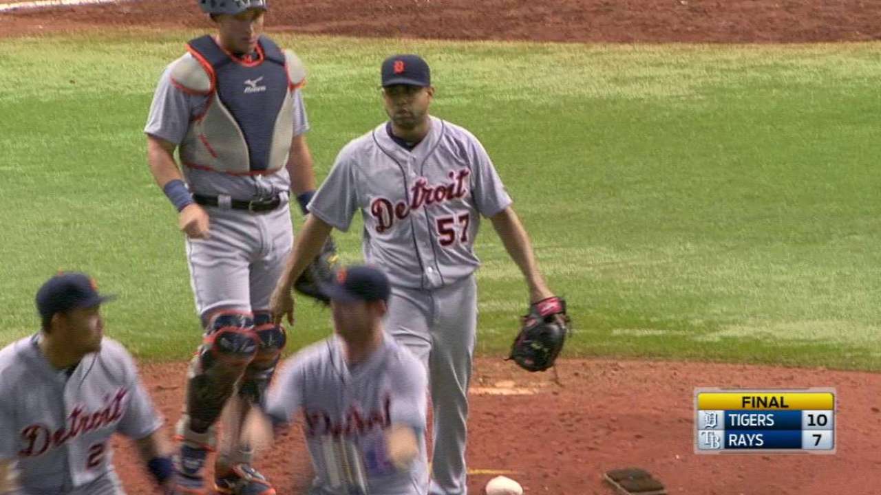 K-Rod induces DP for save