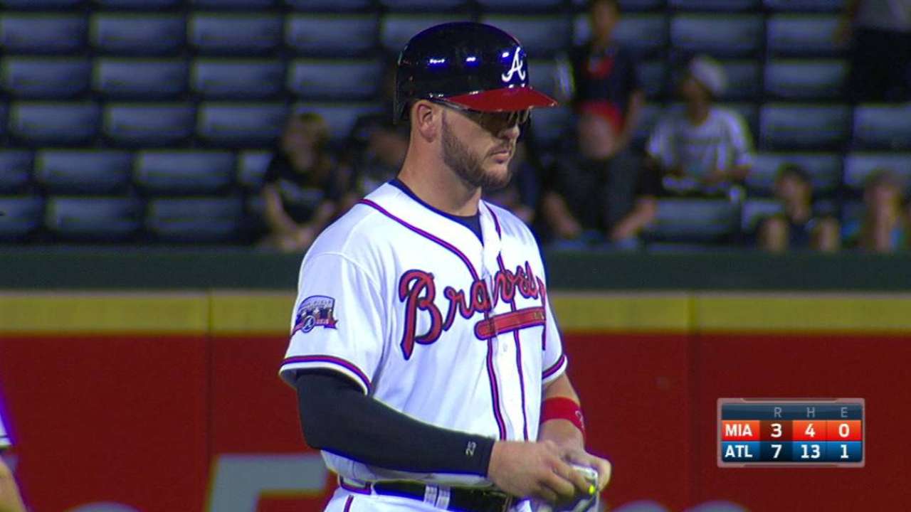 Flowers' deep double to center