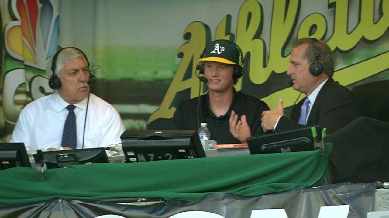 Puk discusses big league future