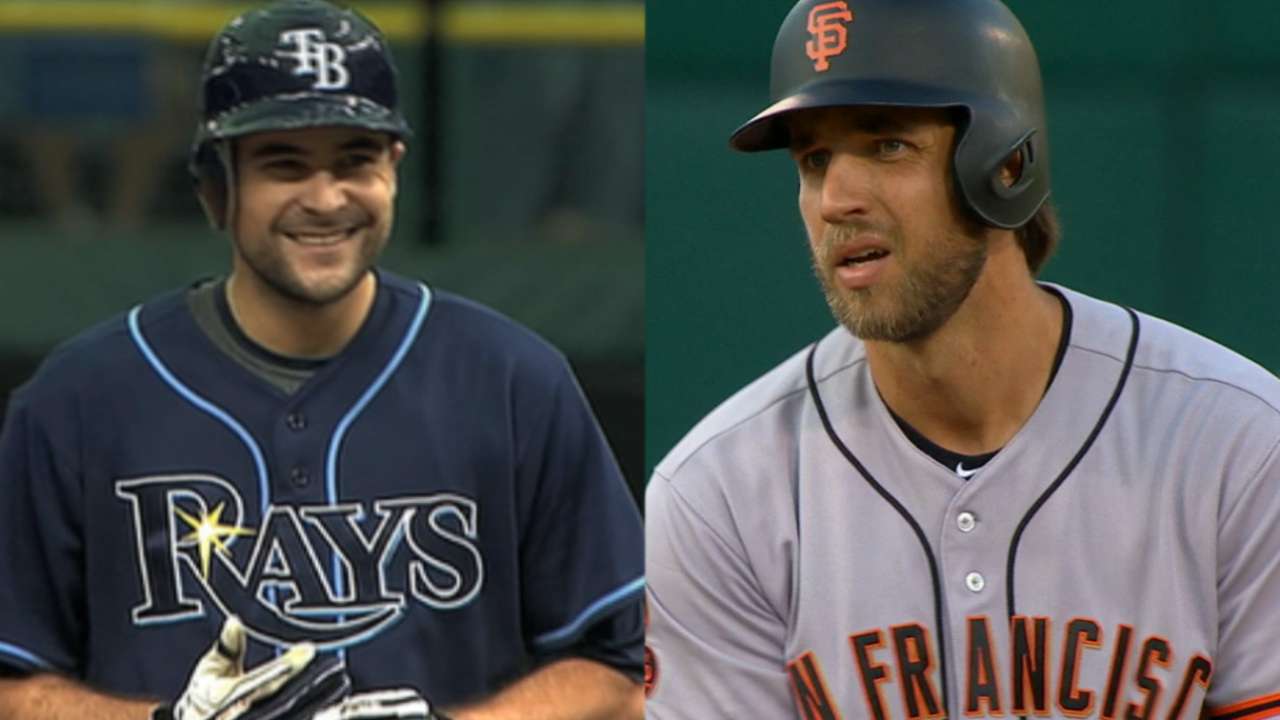Bumgarner's double a rare feat