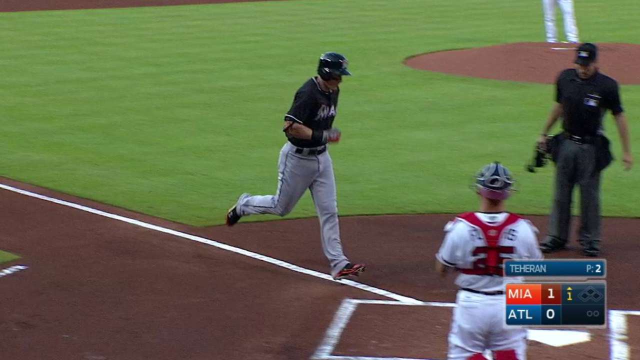 Dietrich's leadoff home run