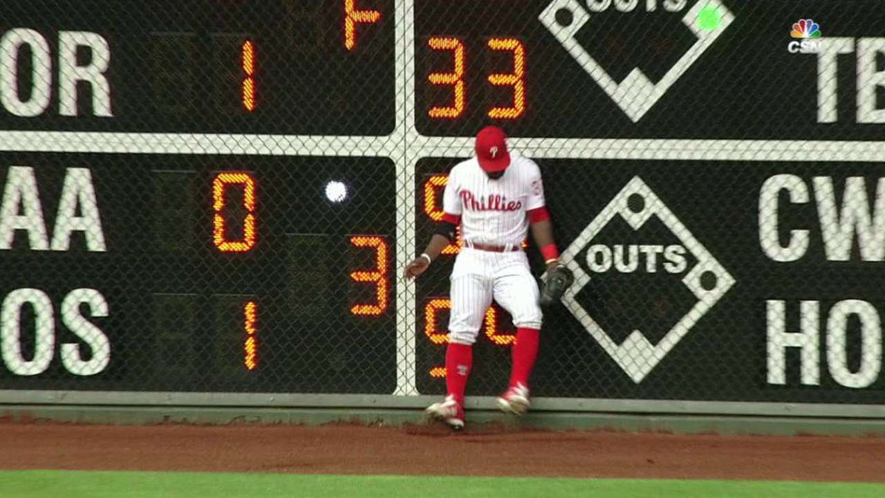 Herrera's great catch