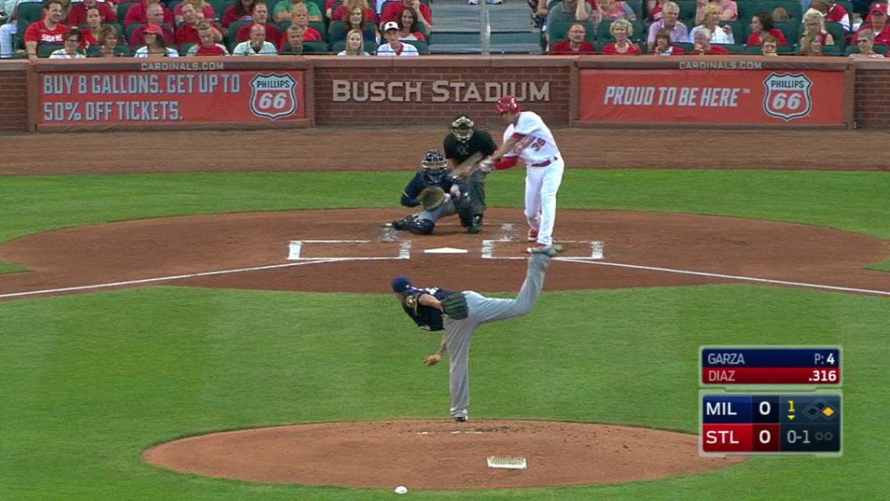 Diaz's RBI double