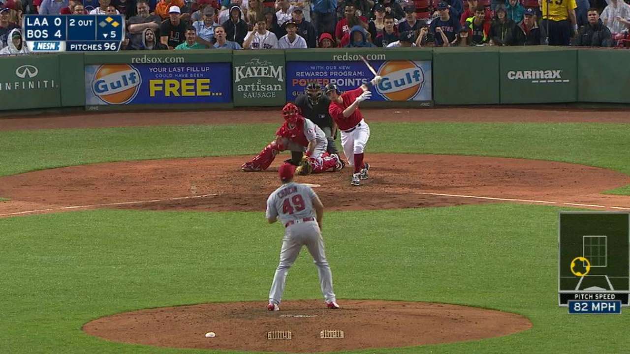 Vazquez's RBI single