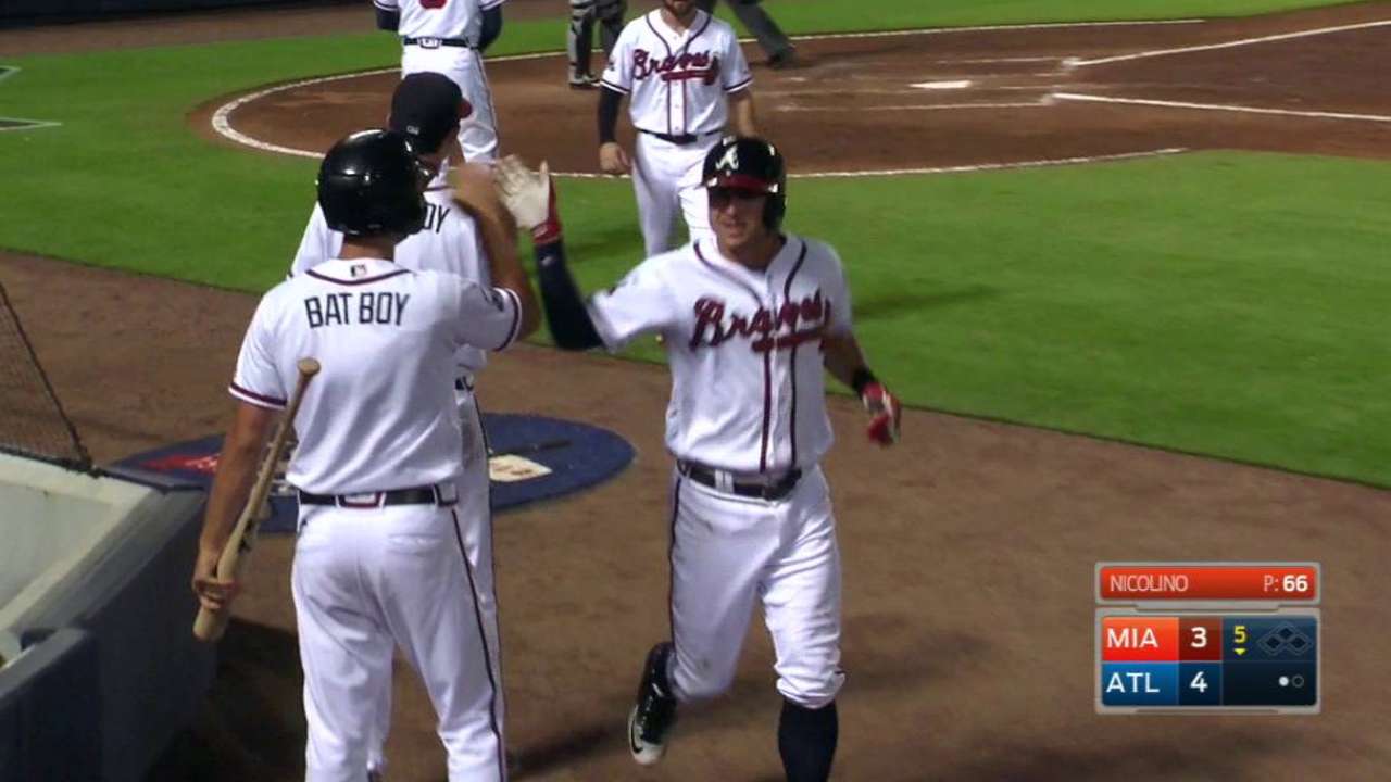 d'Arnaud's first career home run