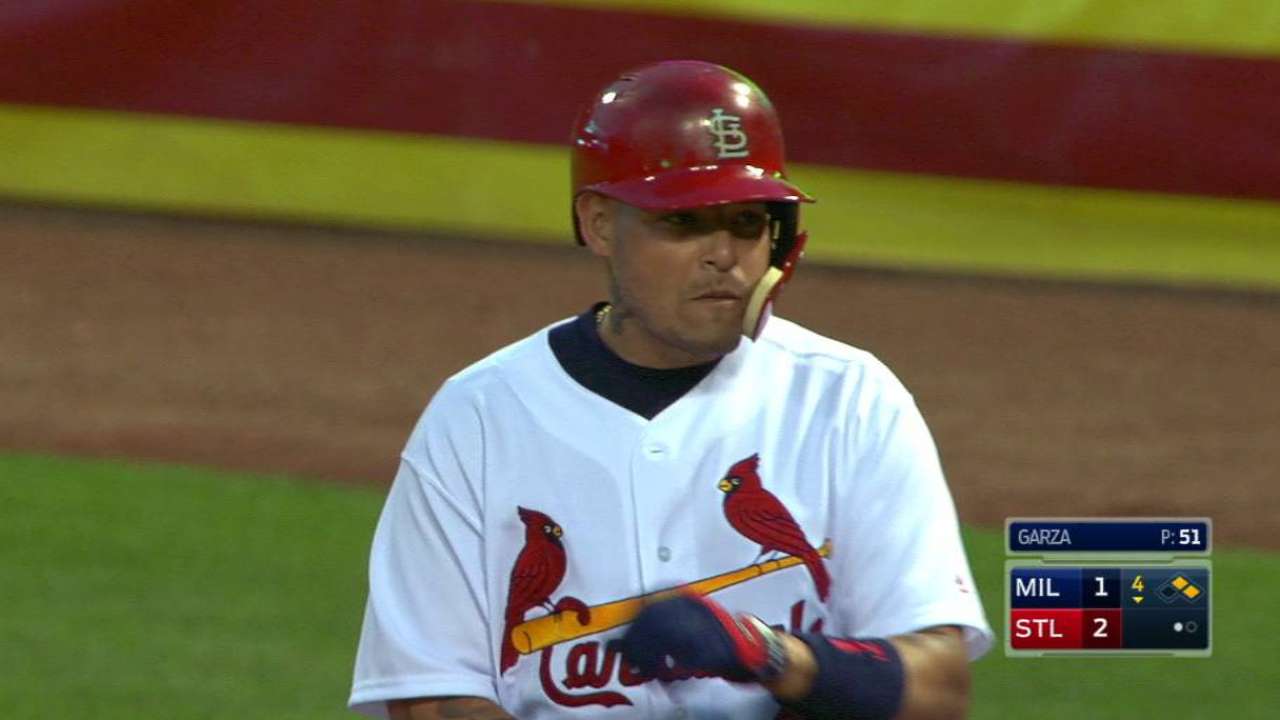 Molina's RBI single