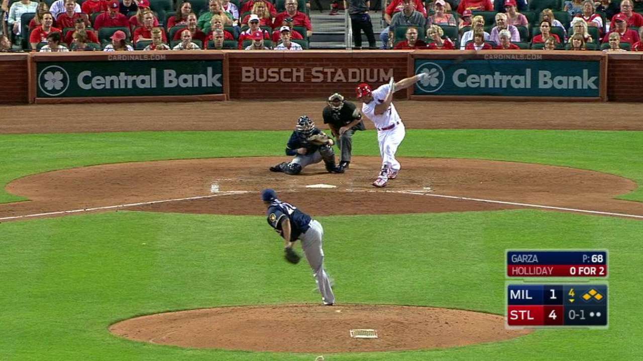 Holliday's two-run single