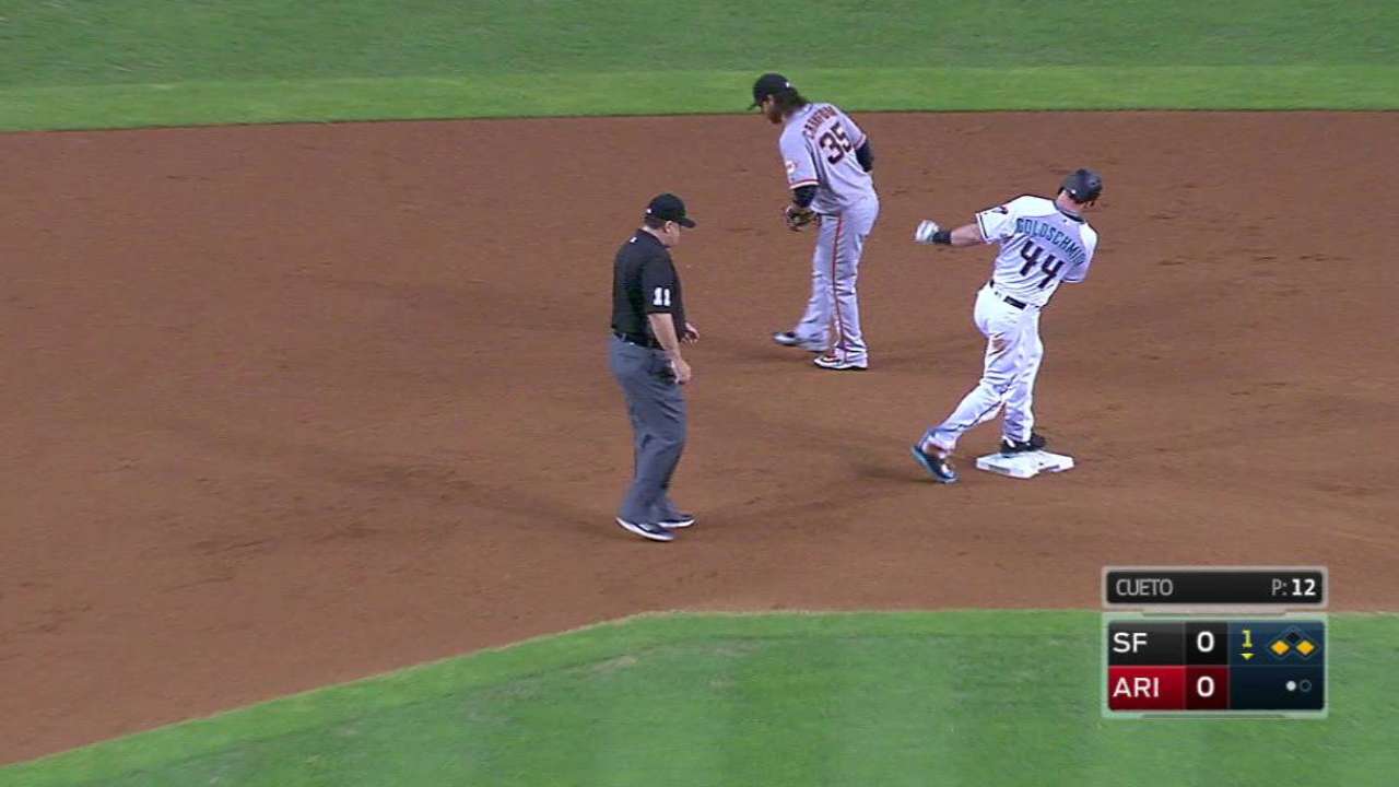 Goldschmidt's RBI double