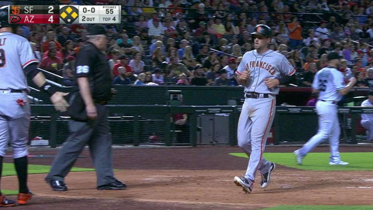Green's two-run single
