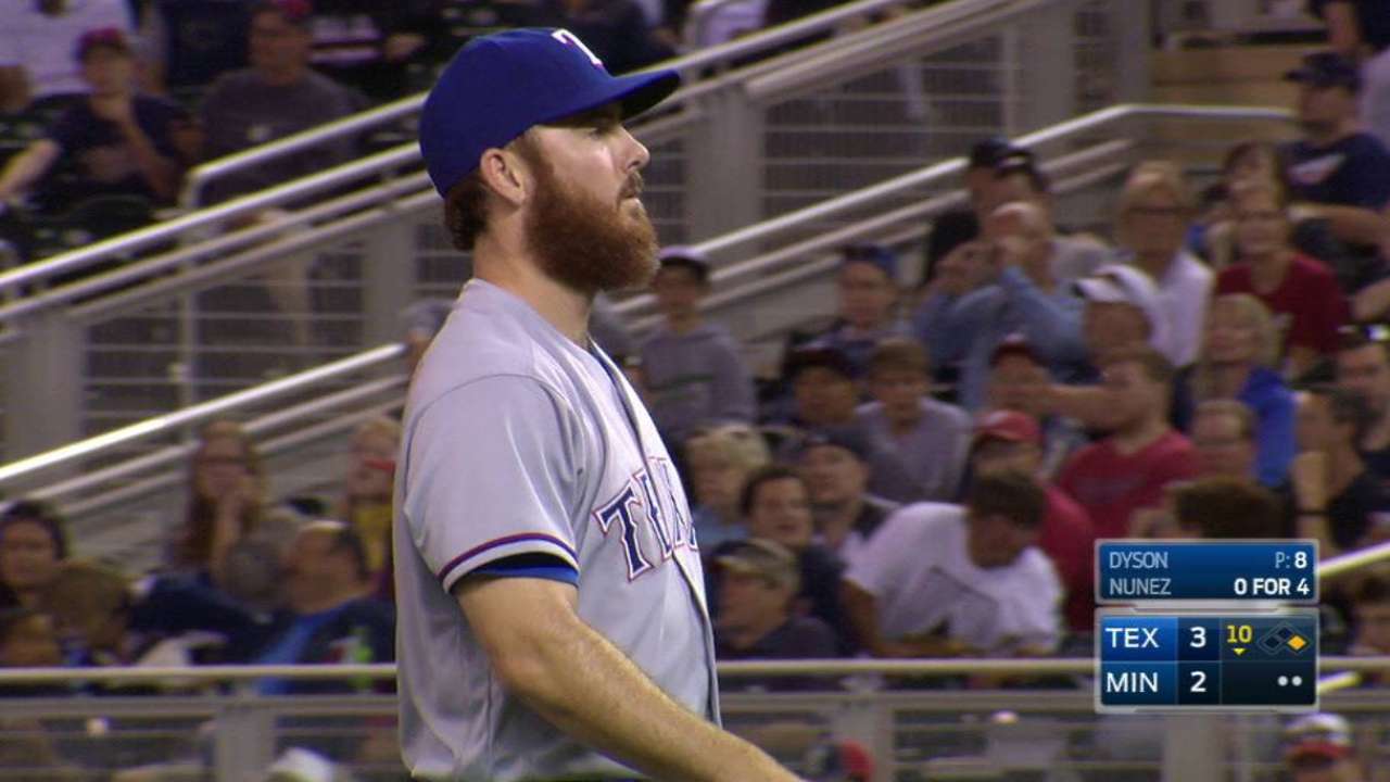 Dyson picks up the save