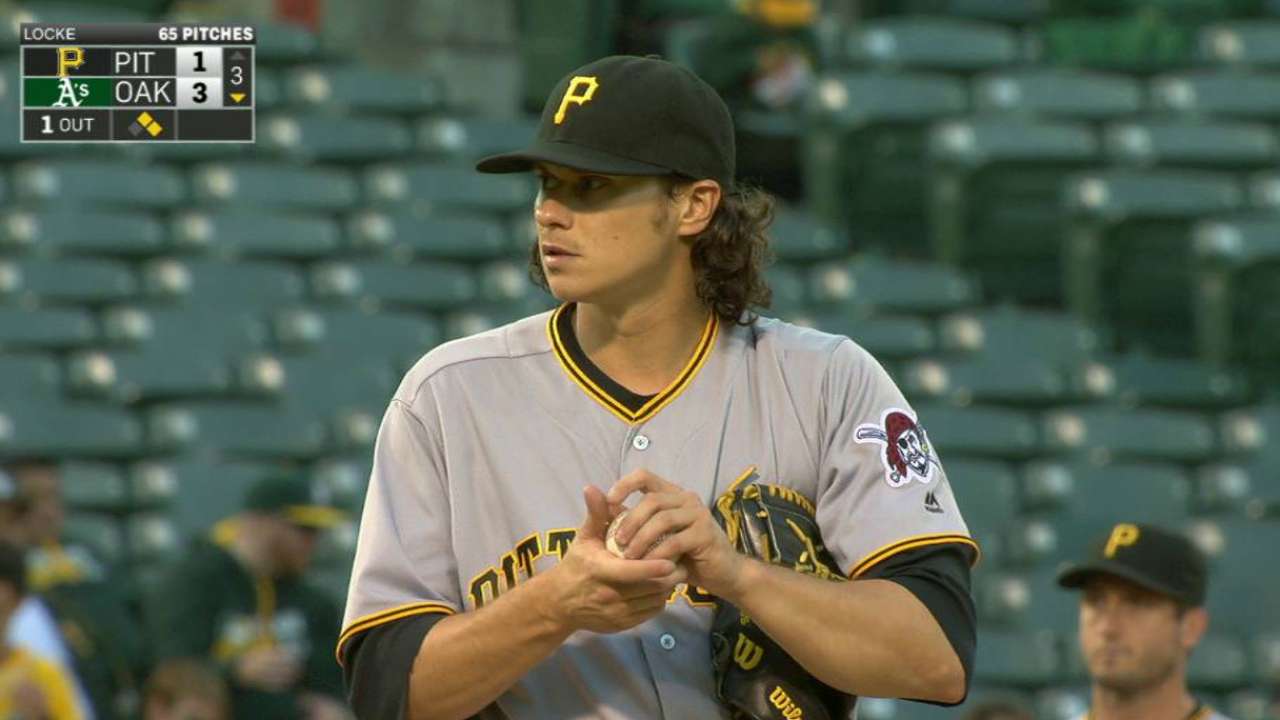 Locke strikes out Davis